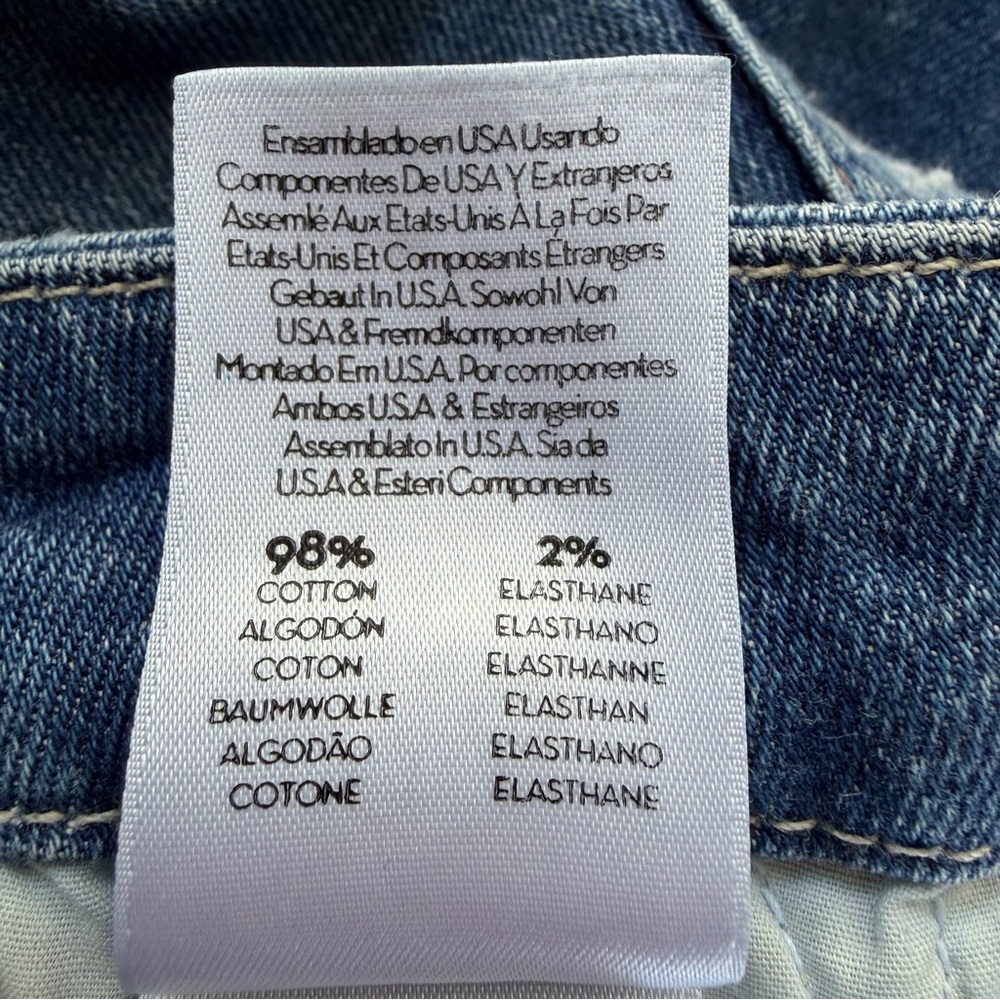 MOTHER‎ Looker Crop High Waist Skinny Jeans 26 Snipping Stones - Picture 11 of 13
